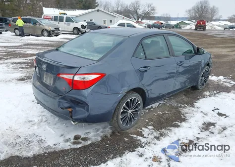 2015 Toyota Corolla S Plus from USA, damaged, VIN 5YFBURHEXFP237403